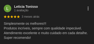 Avaliação Google - Cliente 3