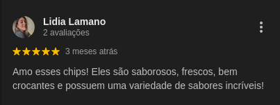 Avaliação Google - Leticia Tonisso