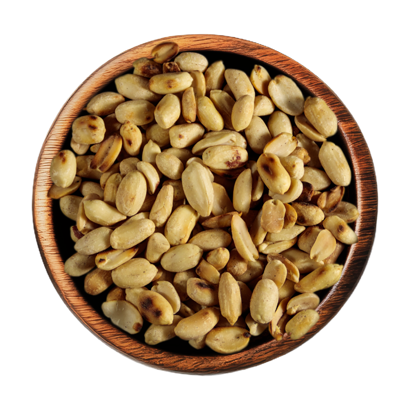 Torrado sem Pele e com Sal