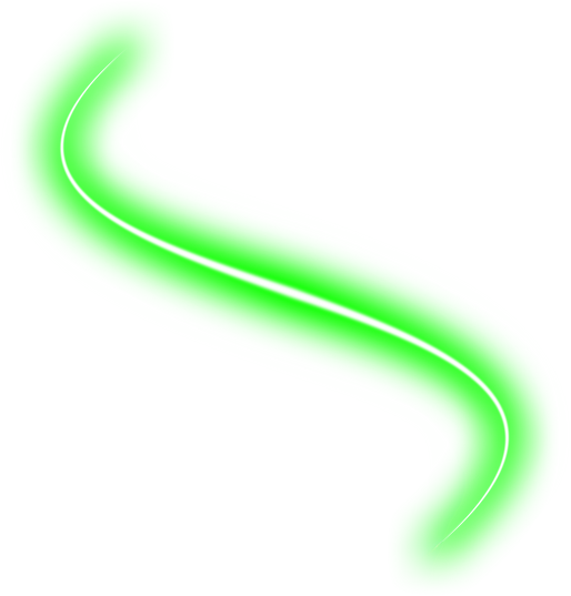 Green Neon Swirl